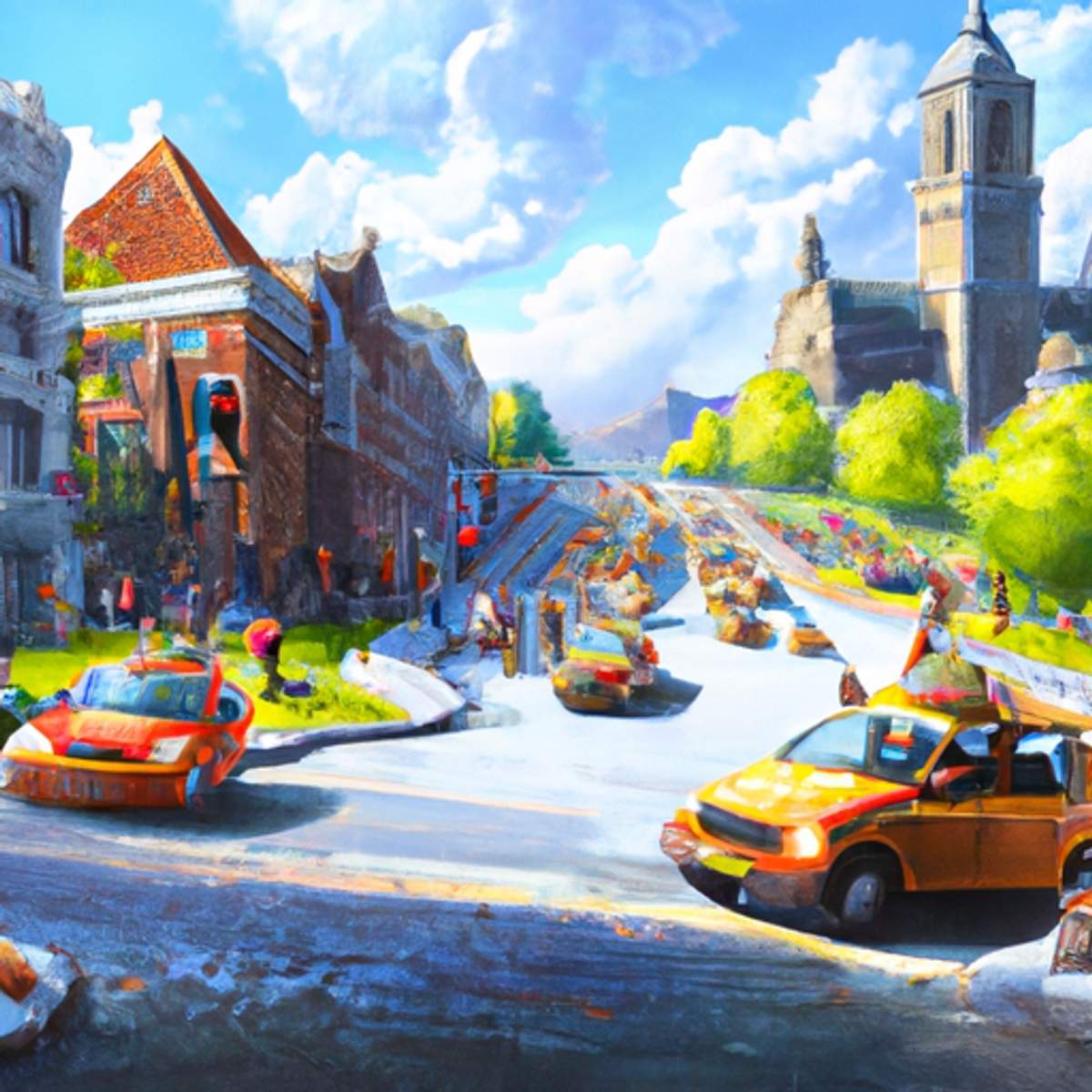 Preço de táxi em Holanda