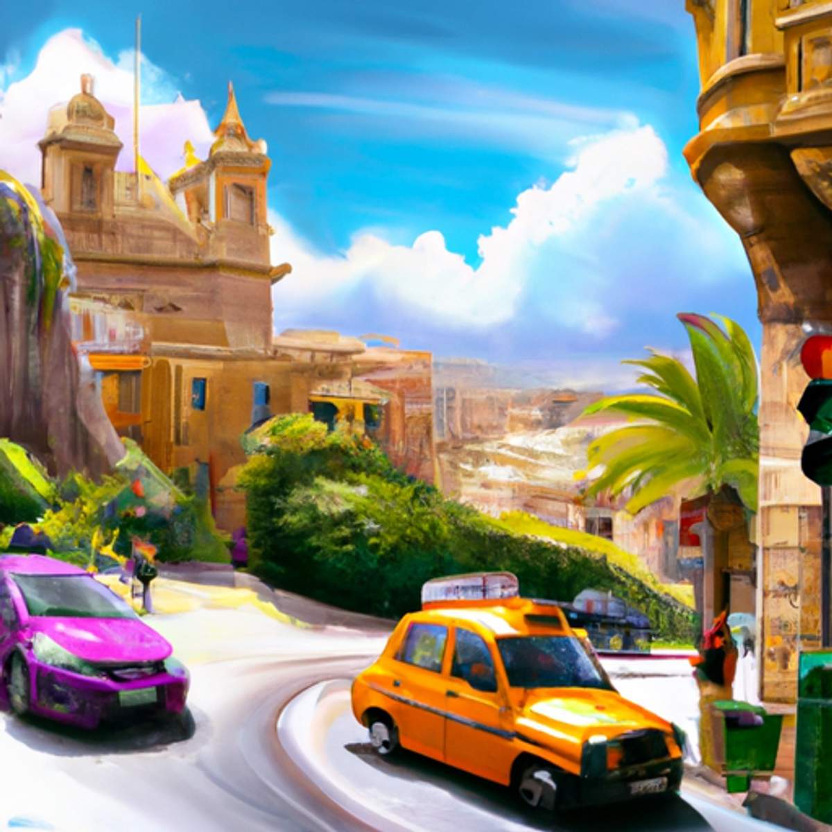Preço de táxi em Malta