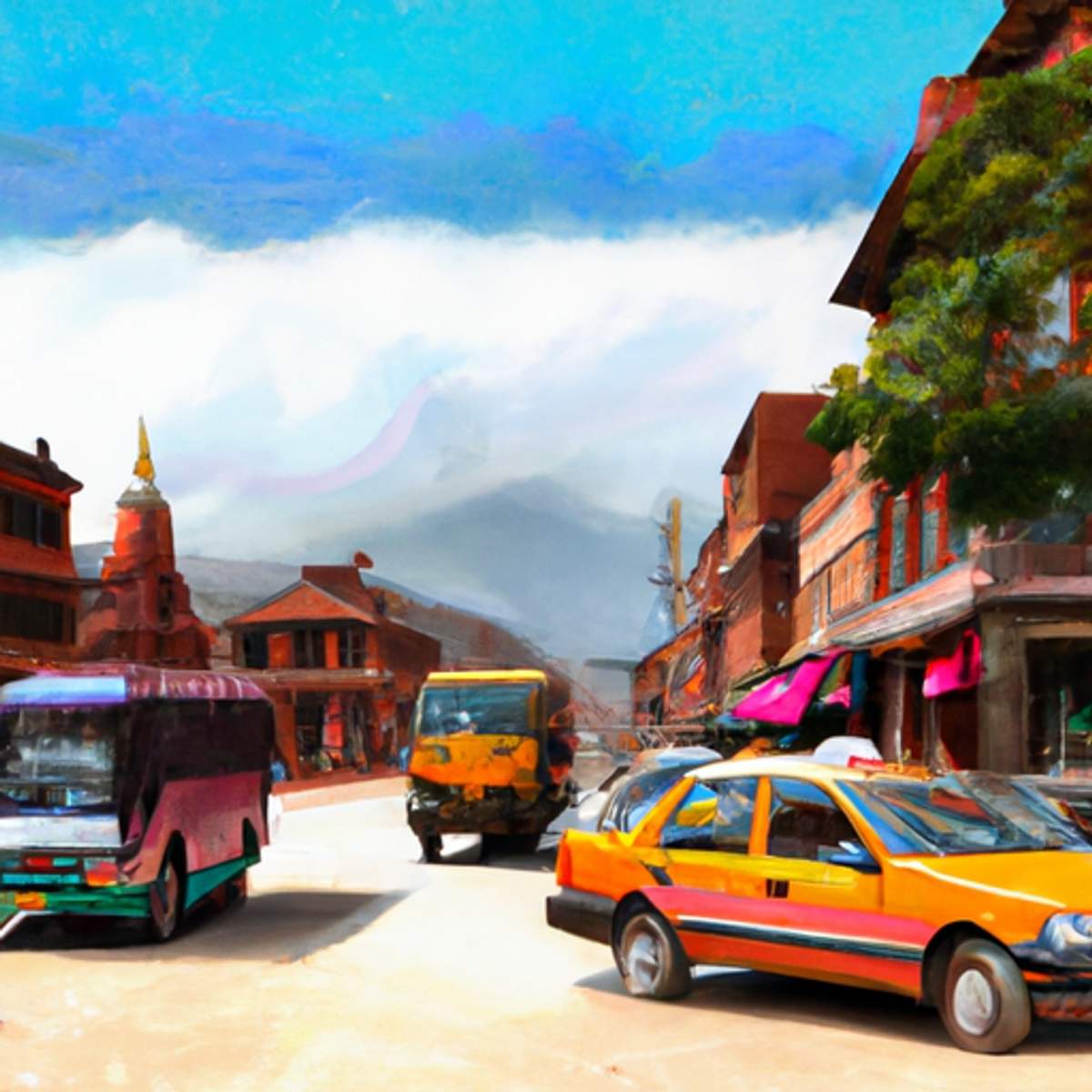Preço de táxi em Nepal