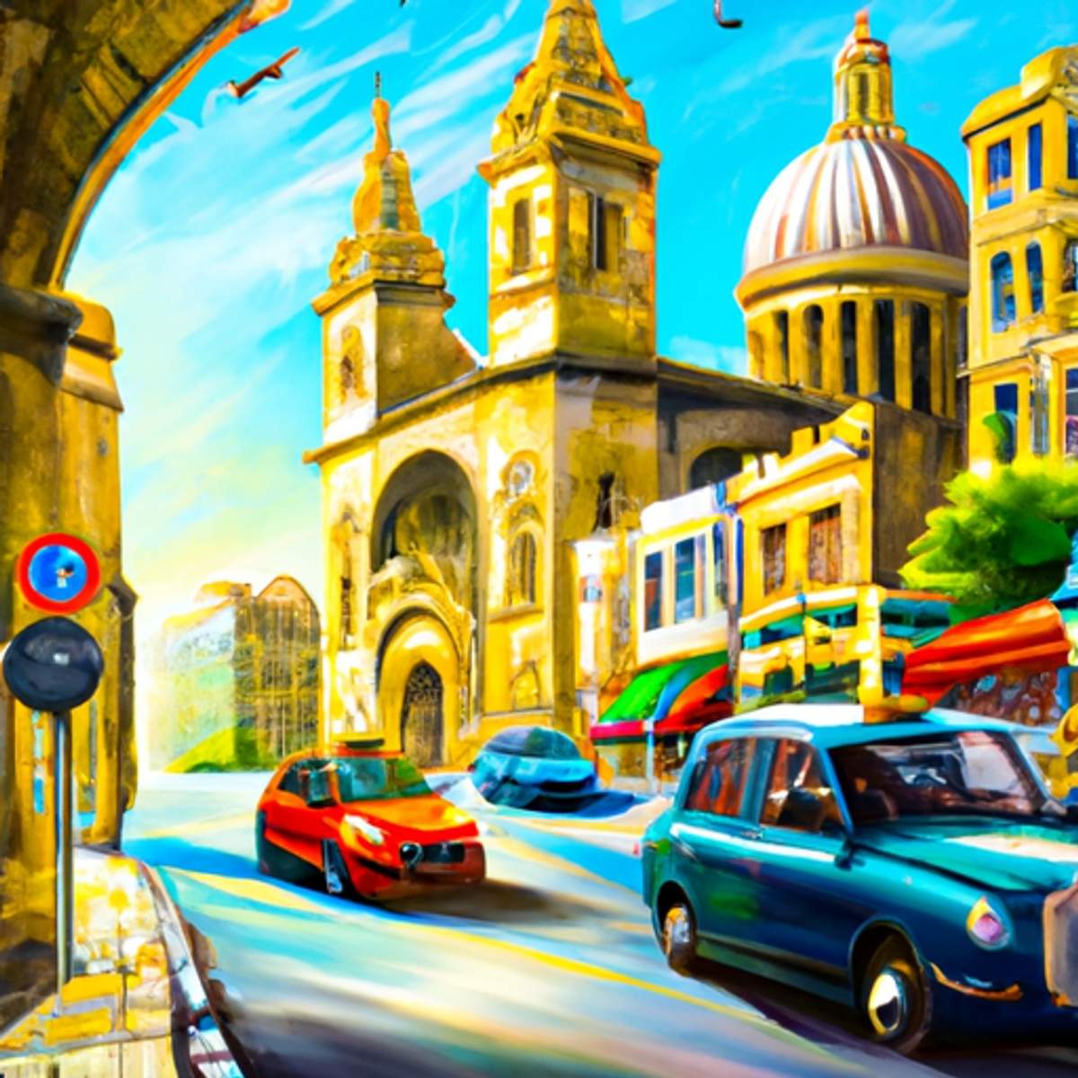 Preço de táxi em Malta
