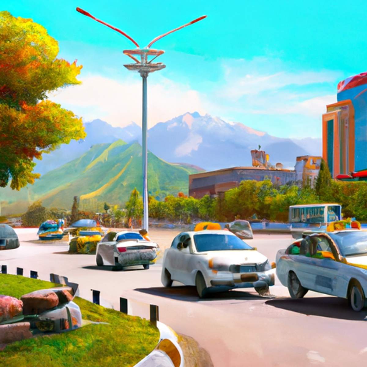 Preço de táxi em Kyrgyzstan
