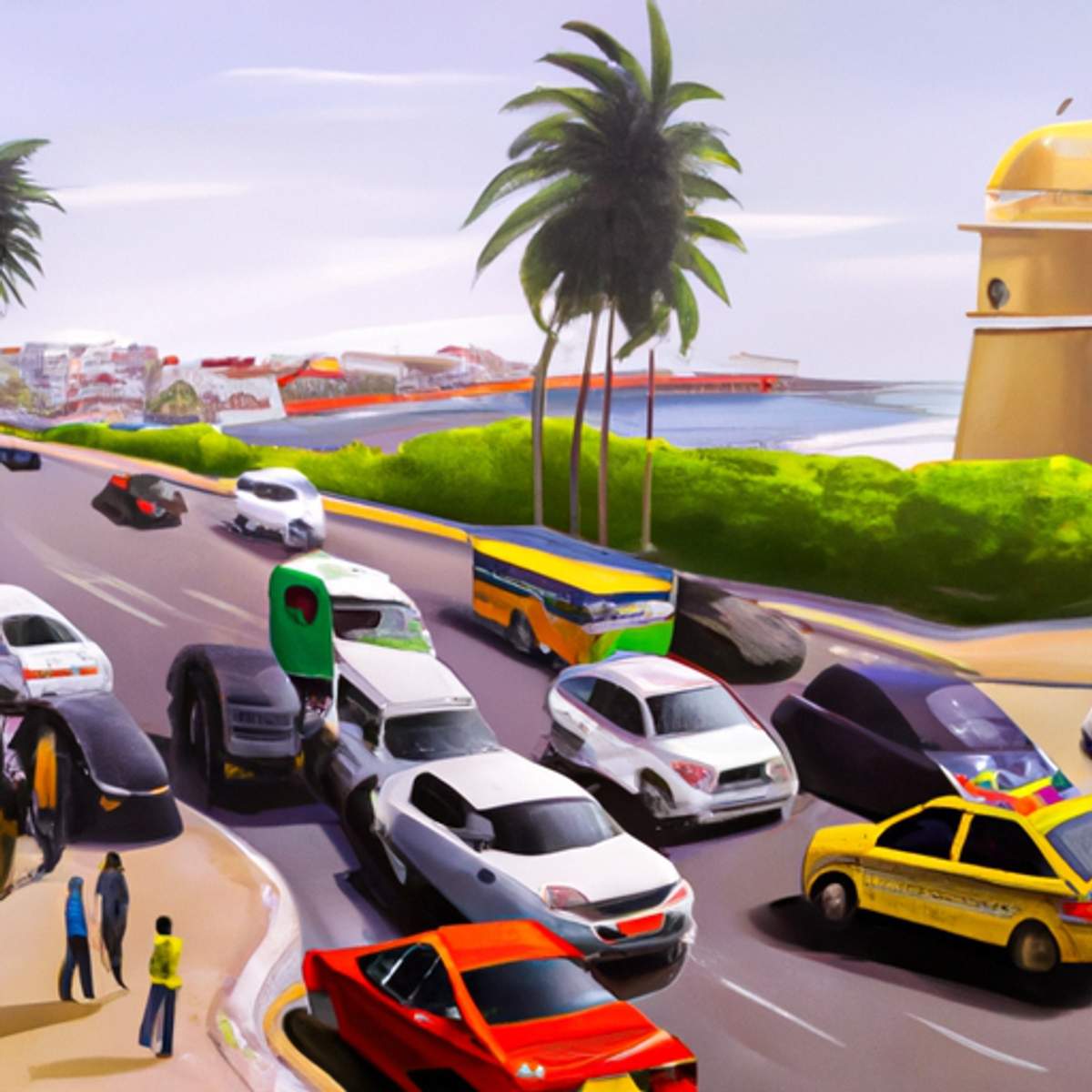 Preço de táxi em Ghana