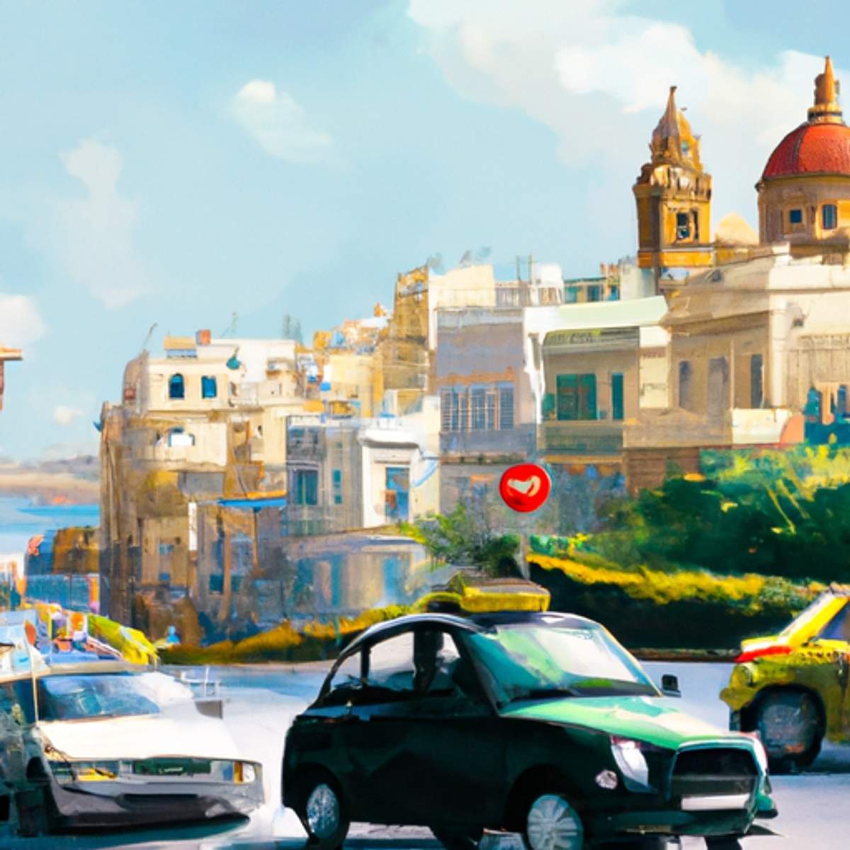 Preço de táxi em Malta