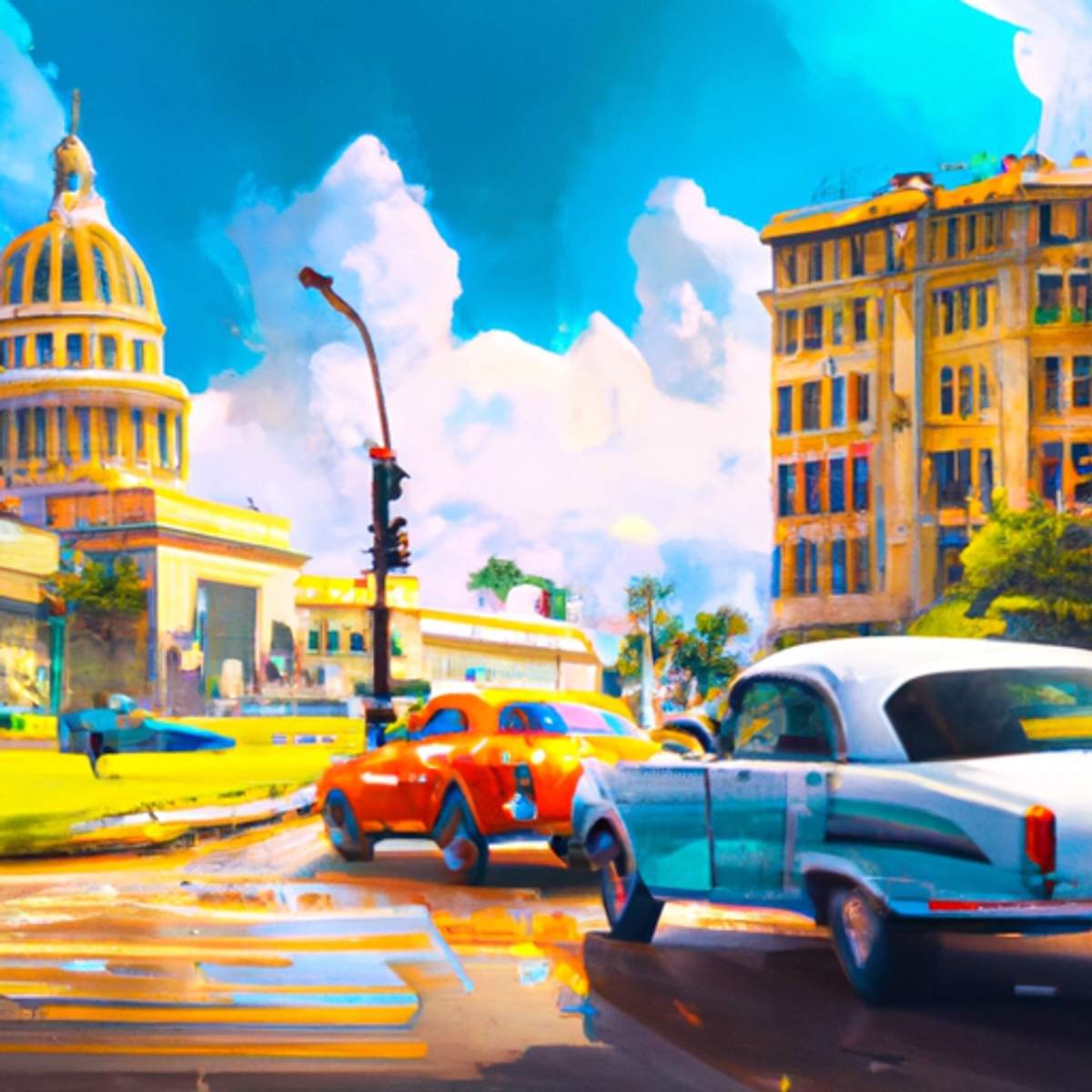 Preço de táxi em Cuba
