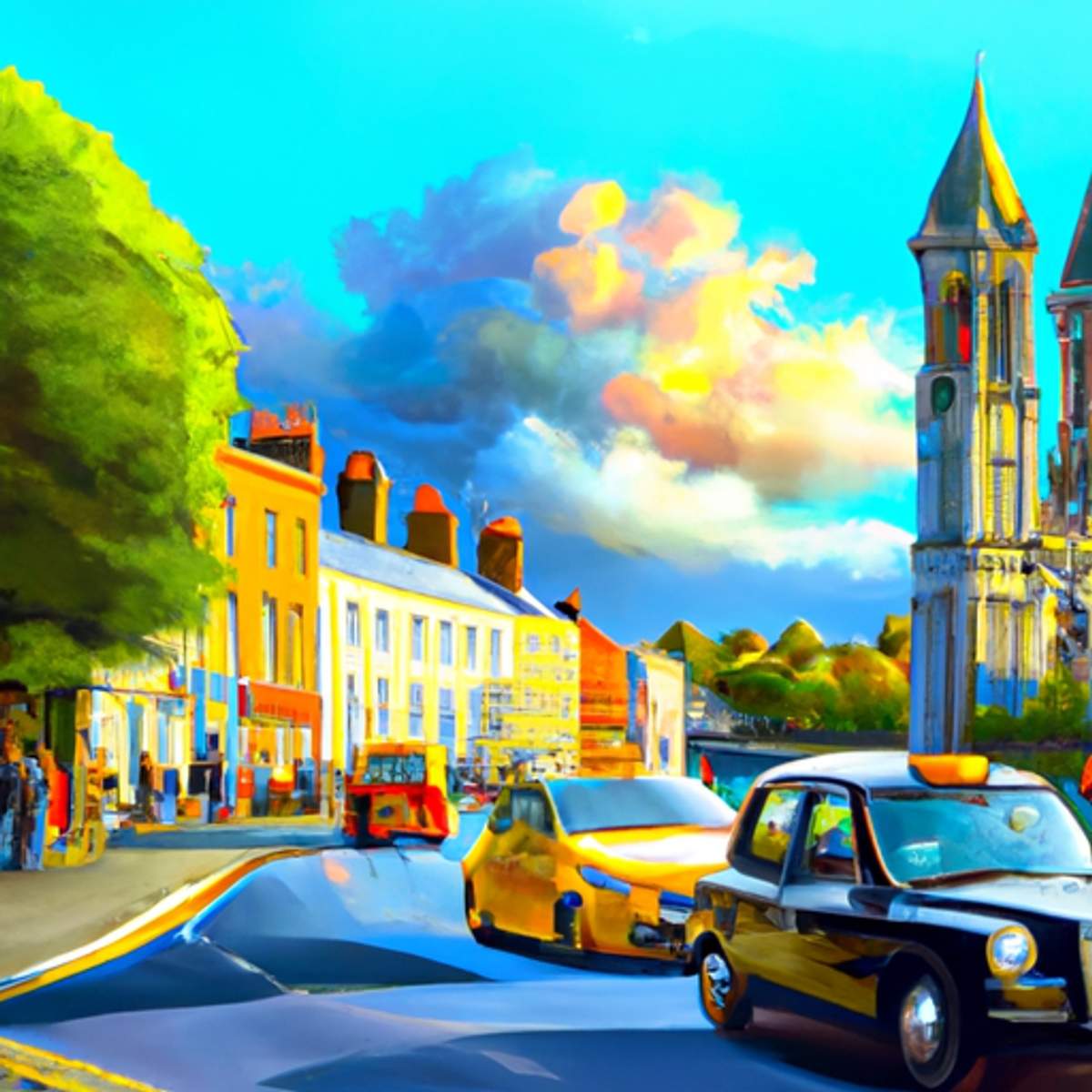 Preço de táxi em Irlanda