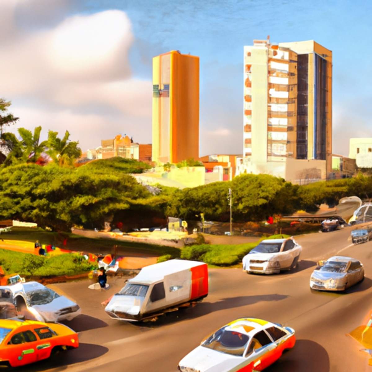 Preço de táxi em Angola