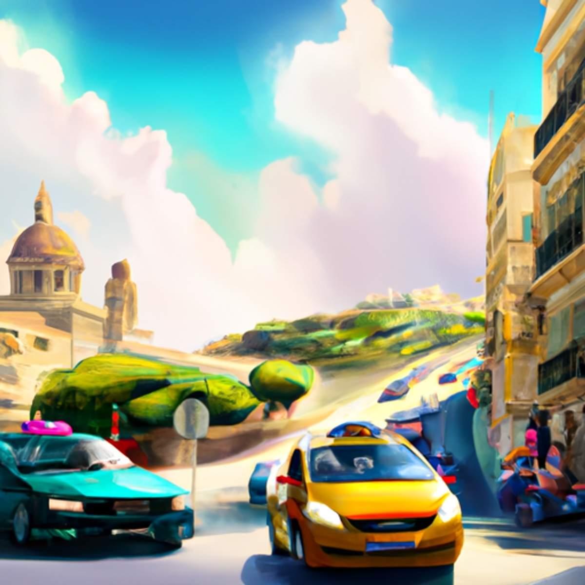 Preço de táxi em Malta