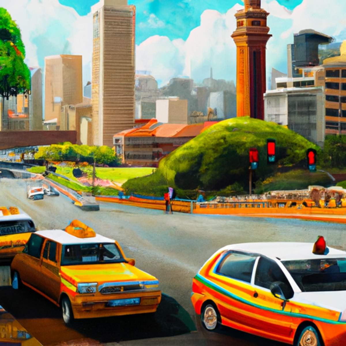 Preço de táxi em África do Sul