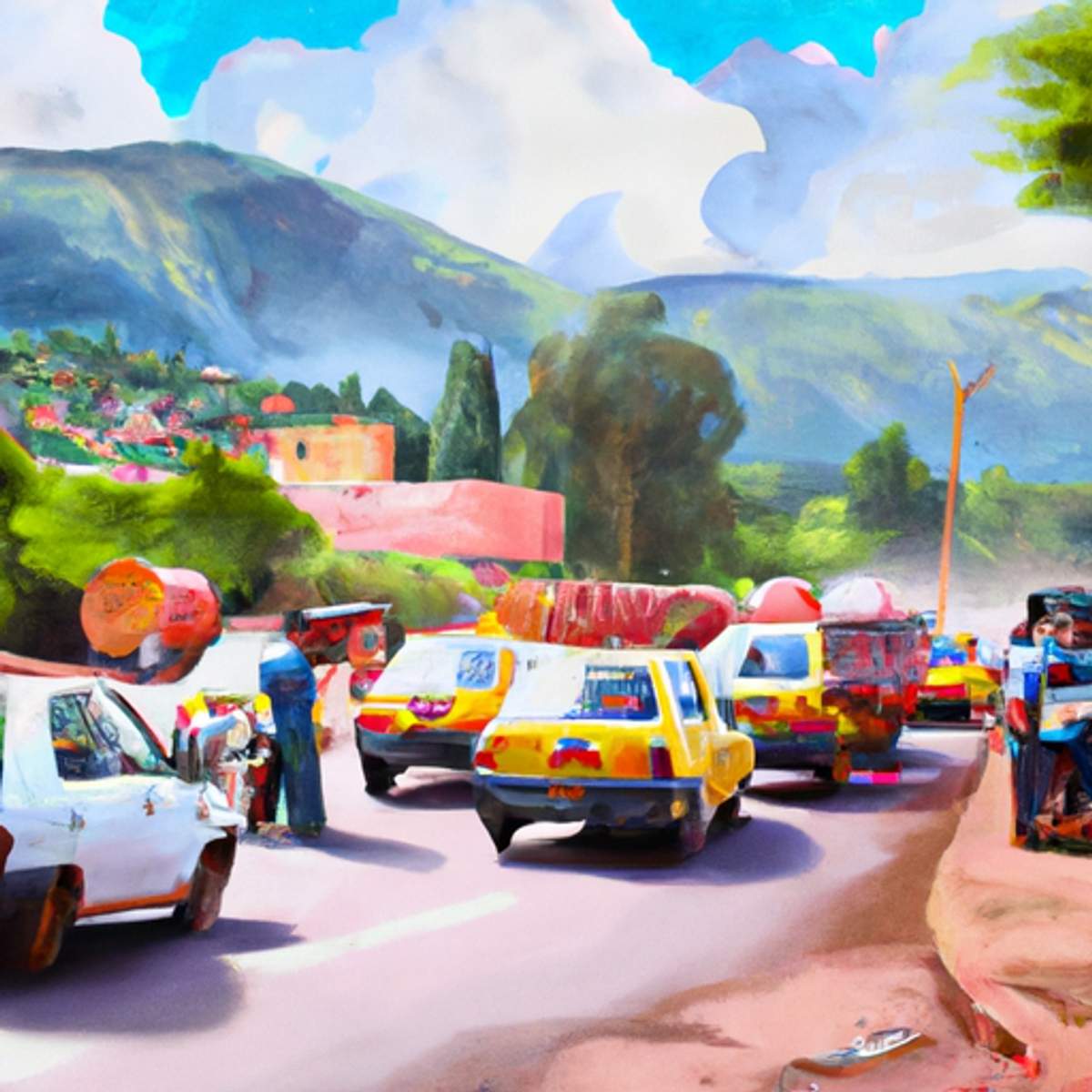 Preço de táxi em Burundi