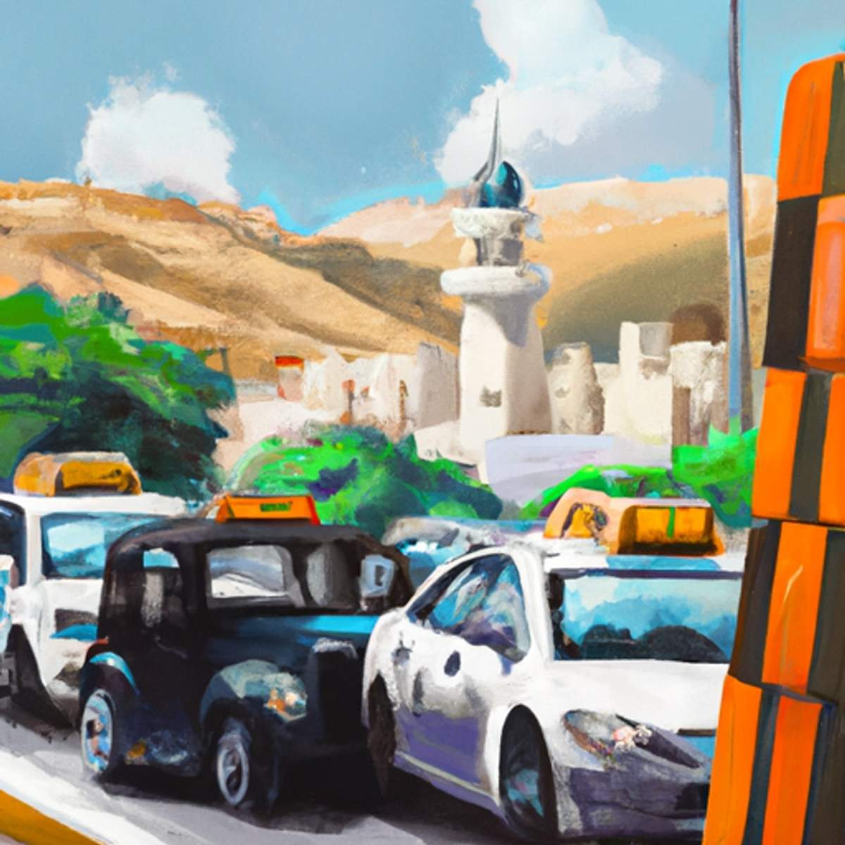 Preço de táxi em Jordan